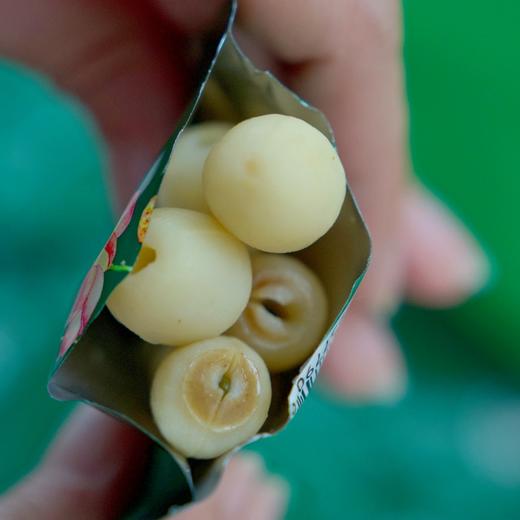 【斌哥优选】有机即食鲜莲子，手工取芯、口感清甜、清热下火、香香粉粉糯糯，一口下去像在吃板栗；国际农产品交易会金奖产品！有机的更健康！ 商品图5