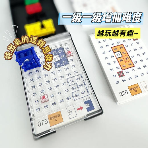 【加赠限定题卡】FOMO风猫智慧巧翻乐逻辑转体积木 桌游儿童思维训练玩具 搞定空间知觉/逆向思维/细微观察【羊毛益智玩具】 商品图8