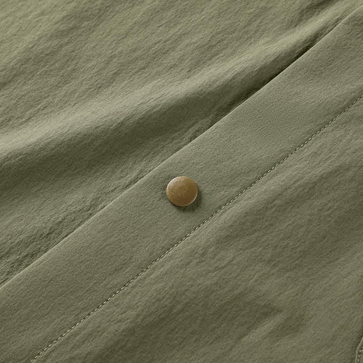 GXG男装25夏季简约翻领工装休闲垂顺轻薄男式短袖衬衫K&C 商品图13