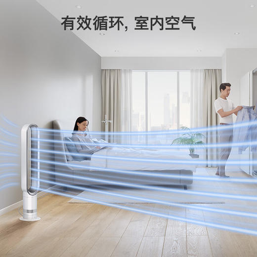  春季焕新【全球购·顺丰/京东随机】Dyson戴森AM07 无叶电风扇 安全家用智能落地风扇 商品图2