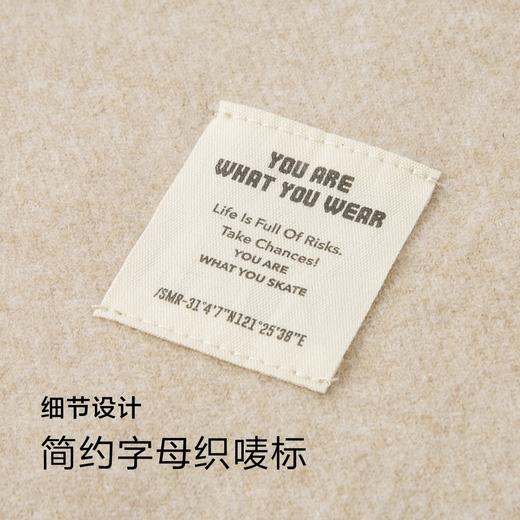 森马围巾男2024秋冬新款韩系情侣加宽披肩两用简约仿羊绒保暖围脖 商品图2