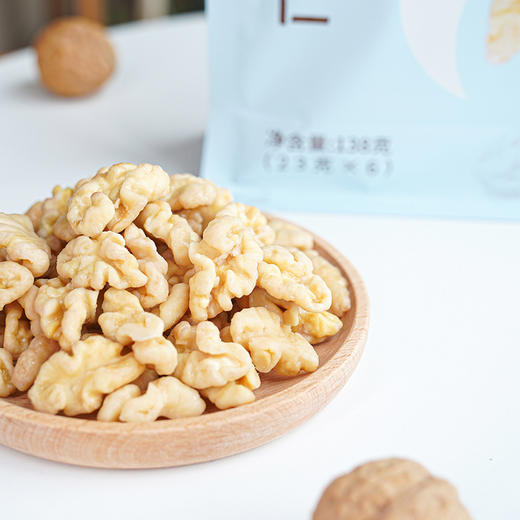【50积分+26.9元】采云行者 益生元核桃仁 （去衣核桃仁）138g/袋 富含膳食纤维 商品图3