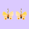北京仓｜Coucou Suzette-Yellow Butterfly-黄色蝴蝶 耳环［法国设计师］ 商品缩略图1