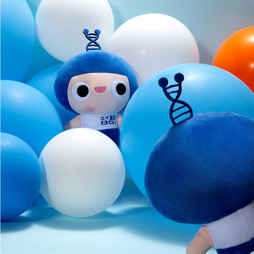 华大集团文创 吉恩公仔 毛绒玩具公仔 精致刺绣 公仔棉环保 轻柔舒适 立体回弹 商品图3