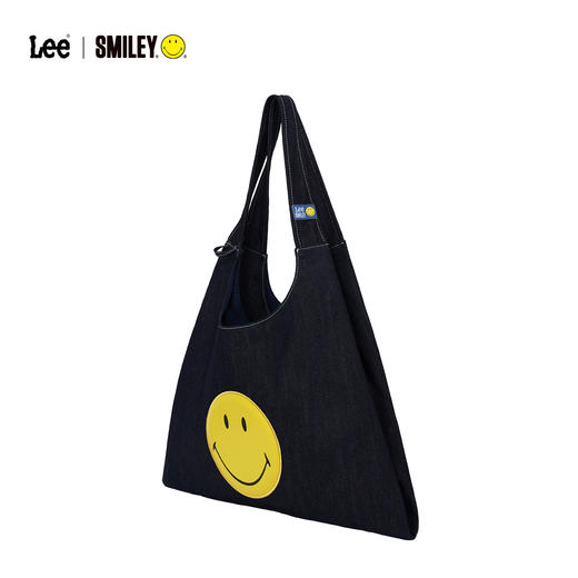 【云优选】SMILEY &Lee联名笑脸包托特包大容量牛仔通勤女包手提单肩包 商品图5