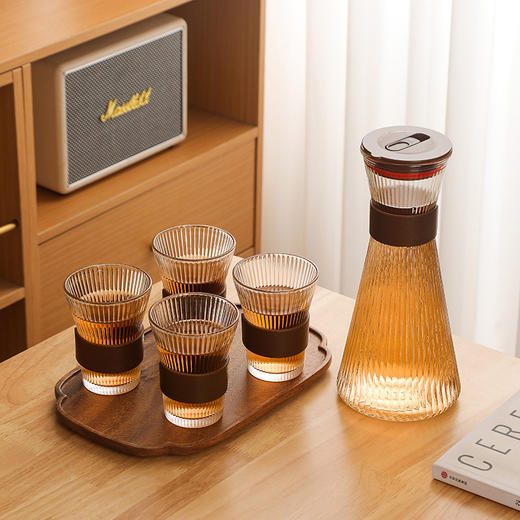 （24套起订）定制伴手礼_海牌便携榨汁杯+一壶4杯水具套装 商品图5