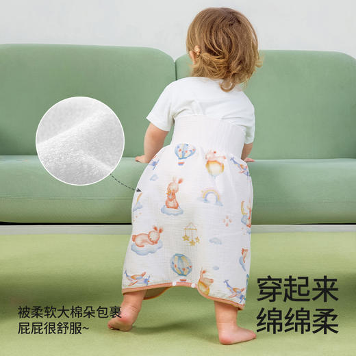 【贝肽斯】隔尿裙男女宝宝隔尿裤防水可洗垫透气训练戒尿不湿隔尿神器 商品图1
