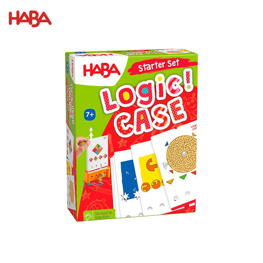 HABA 逻辑盒子 基础款（含底座） 桌游 适合4岁+ 逻辑思维 进阶闯关 单人游戏 德国原装 1306118001 商品图4