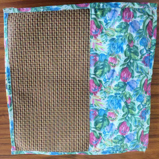 凉席艾绒坐垫 藤席坐垫 民族风 商品图6