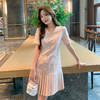 奢姿大码女装2025夏季轻奢通勤小香风连衣裙胖妹妹时尚百褶裙子9952853332 商品缩略图2