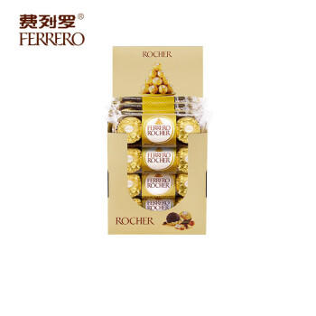 费列罗 榛果巧克力 3粒*16条 48粒600g 零食 伴手礼喜糖 糖果 生日礼物 /休闲食品 /巧克力 /果仁巧克力 商品图4