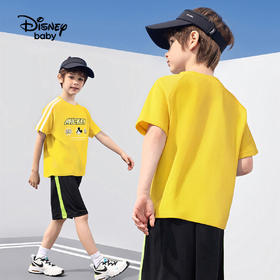 【110-160】【迪士尼】男童夏款速干短袖T恤