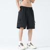 短裤男士夏季薄款冰丝速干休闲长裤运动五分沙滩大裤衩子男生裤子 商品缩略图0