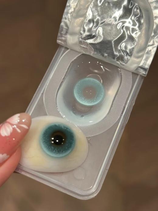 <月抛中直径>-Yeelens月抛-孔雀羽 绿-14.5mm【月抛 0-800度 不含525/575】 商品图6