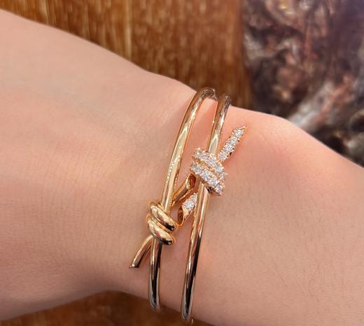 Tiffany Knot单圈的手镯满钻（XTY） 商品图5