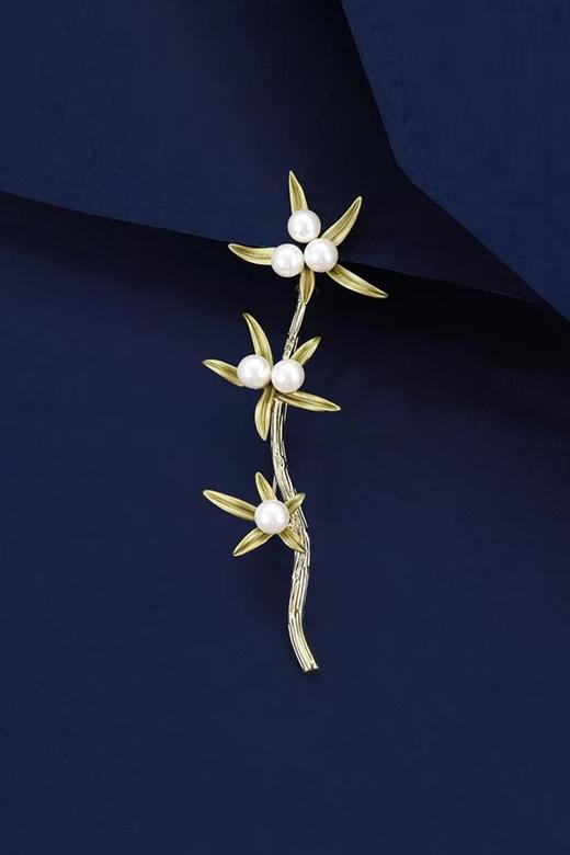 ESTACIA 小众设计感植物花朵胸针 21715 商品图2