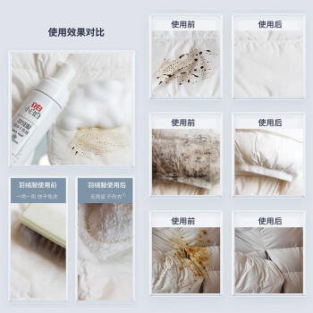 立白小白白羽绒服干洗剂 免水洗 200g羽绒服清洗剂 清洁剂 免洗洗衣液 /家庭清洁/纸品 /衣物清洁 /衣服专用清洁剂/除味护理辅助用品/染色还原剂 商品图3