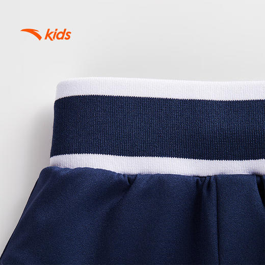 安踏儿童针织短裤女大童2025夏季凉感透气女针织短裤362528711 商品图3