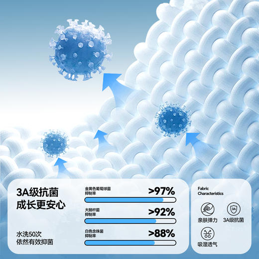 女童三角裤三件装春季新款安奈儿童装JG517039 商品图3