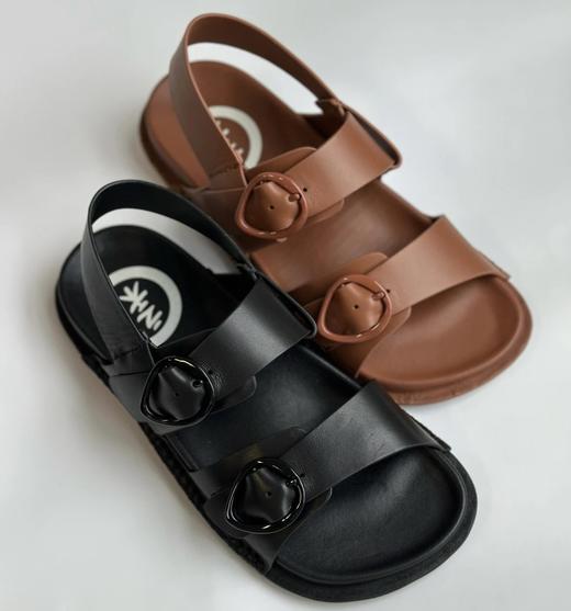 云朵般的脚感  小禾手工凉鞋  种子扣纳帕牛皮  女士凉鞋二扣凉鞋沙滩鞋 商品图1