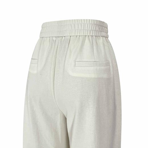 女裤春夏季韩版松紧腰国风醋酸麻感直筒托底裤    AC-5K7266 商品图4