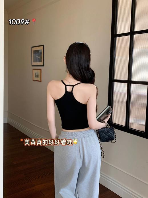 【GZ】无忧购多巴胺夏日竖纹吊带美背1009# （截单后3-5天发货) 商品图1