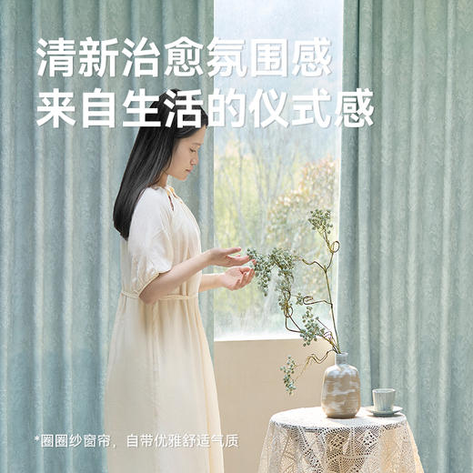 【初见】金蝉圈圈纱窗帘 商品图7