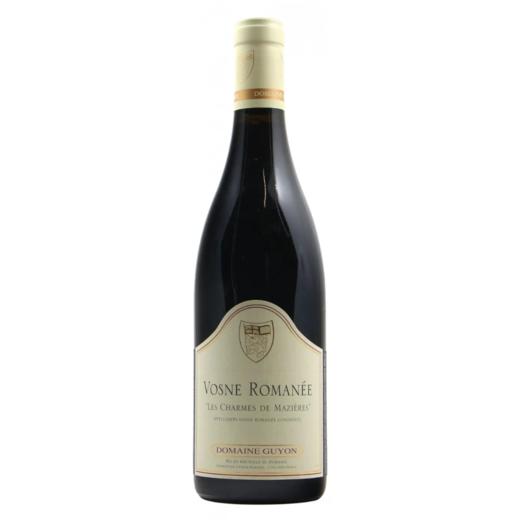 【跨境商品】吉雍酒庄沃恩罗曼尼夏姆玛泽红葡萄酒 Jean Pierre Guyon Vosne-Romanee Les Charmes de Mazieres 2012 商品图0