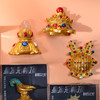 【皇家金器+皇室冠帽顶】国宝文物冰箱贴 可搭配背景板 商品缩略图9