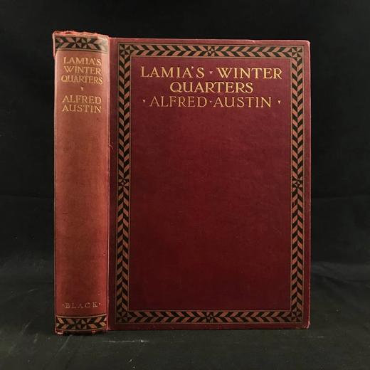 1907年 拉米亚的冬季 16幅彩色插图 漆布精装大32开 商品图0