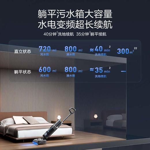 添可（TINECO）智能洗地机芙万Stretch Box【85°C高温除菌 180°躺平 0缠毛】家用洗拖扫一体机 芙万Stretch Box 商品图5