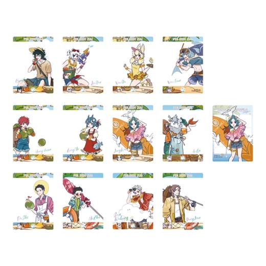 非人哉 海岛乌托邦 透卡 12包/盒 国谷 商品图0