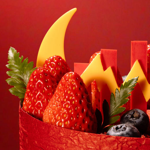 【涨停牛牛】草莓酸奶红丝绒 商品图2