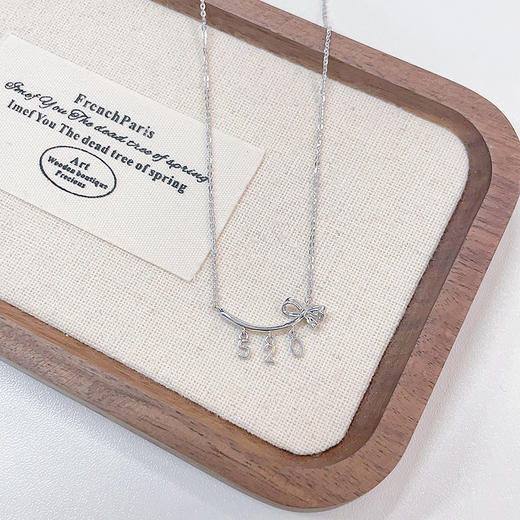 【限时8.8折】PT950 #在逃公主 铂金空心可调节甜美少女心蝴蝶结浪漫520套链(PTTL00010)预售产品下单后不退款不退货不换货不补差价)预售产品下单后不退款不退货不换货不补差价 商品图0