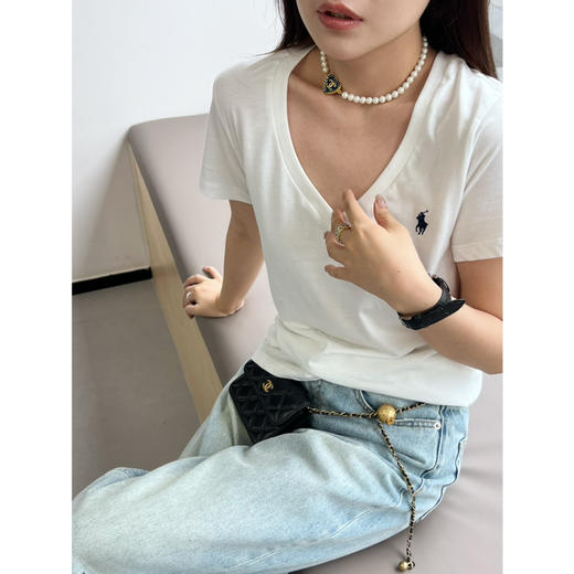 2506304     RL  纯棉V领女款T 商品图4