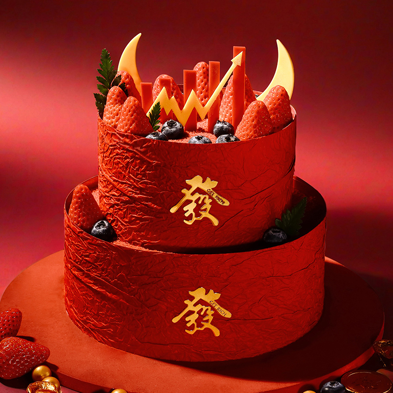 【涨停牛牛】草莓酸奶红丝绒