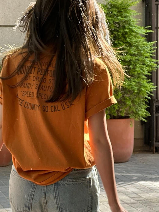 韩国订单凉感负离子科技纯棉短袖T恤06101 商品图3