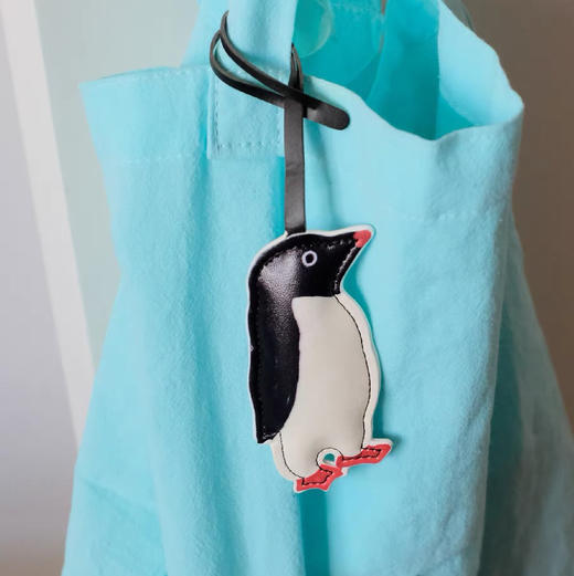 【苏州】HooBin/鲣鸟企鹅皮革挂件 商品图1