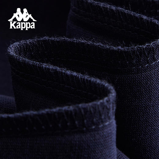 Kappa卡帕背靠背运动短袖男夏季新款宽松透气休闲纯棉t恤上衣女款K0F52TD10 商品图3