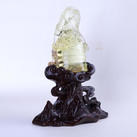 【守护金山】蒲牢黄水晶摆件   ZX2506016 商品图2