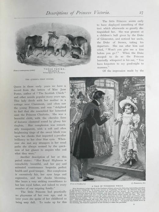 约20世纪初 维多利亚女王的生平与帝国 数百幅插图 漆布精装大16开 商品图13