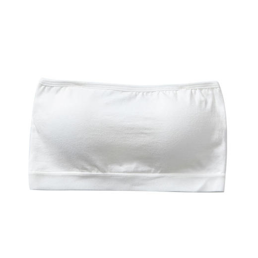 雀说美背内衣女聚拢抹胸式爆款一体式罩杯 无肩带一字肩裹胸内搭外穿AL99314 商品图5