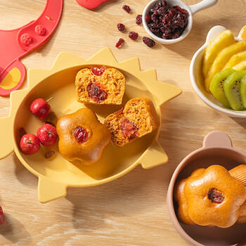 西贝莜面村朵朵软心红糖小发糕240g 6个 儿童早餐面点红糖发糕开学早餐 商品图6