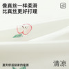【商场同款】熳洁儿 女士家居服苹果印花缎面绸开衫短袖短裤套装24203108 商品缩略图2