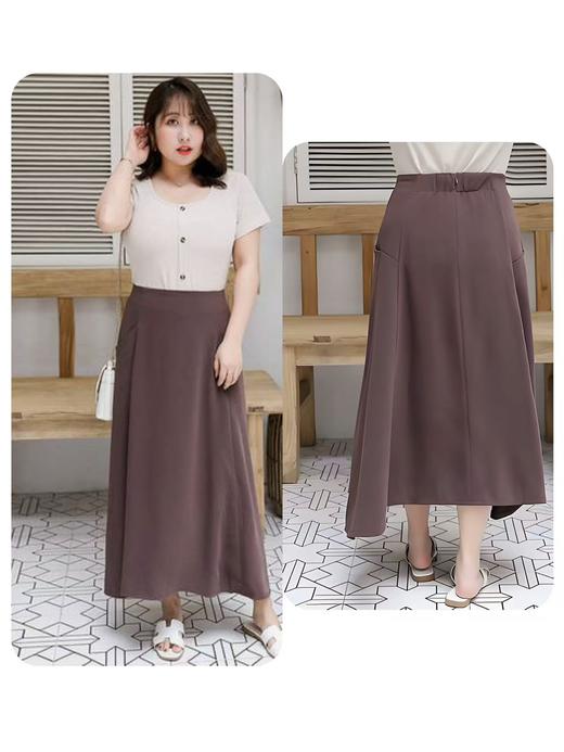 双十二福利！【诗铭洛可】X127休闲半裙韩版插兜显瘦半身裙 商品图2