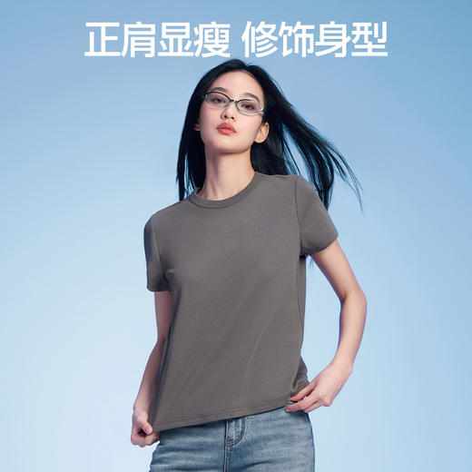 【分销供货】SIINSIIN正肩短袖T恤 商品图1