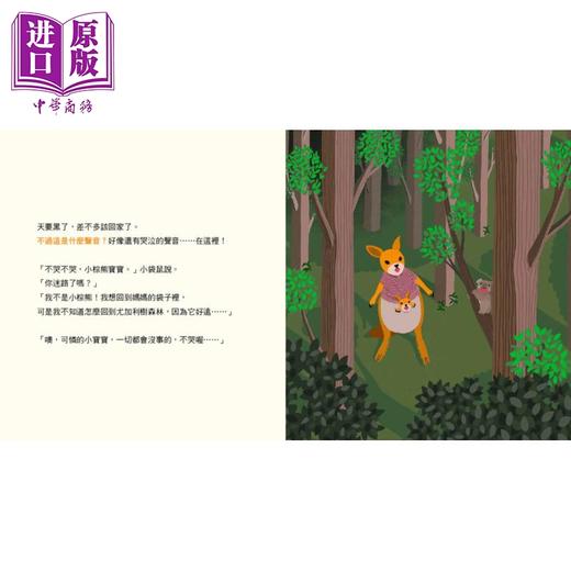 预售 【中商原版】涩谷纯子 失物招领所系列6 袋鼠妈妈行动托儿所 港台原版 儿童绘本 动物故事图画书 童书 精装 布克文化 3岁以上 商品图4