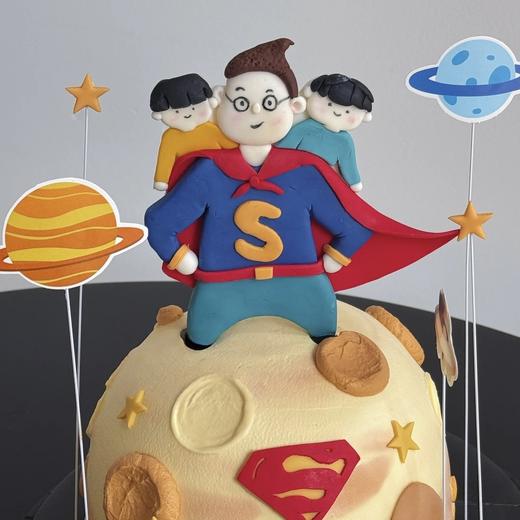 【爸气十足】一家人仪式感生日蛋糕 商品图1