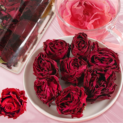 【手工甄选】花能量 冻干墨红玫瑰 20g/瓶 口感细腻味道浓郁 商品图0
