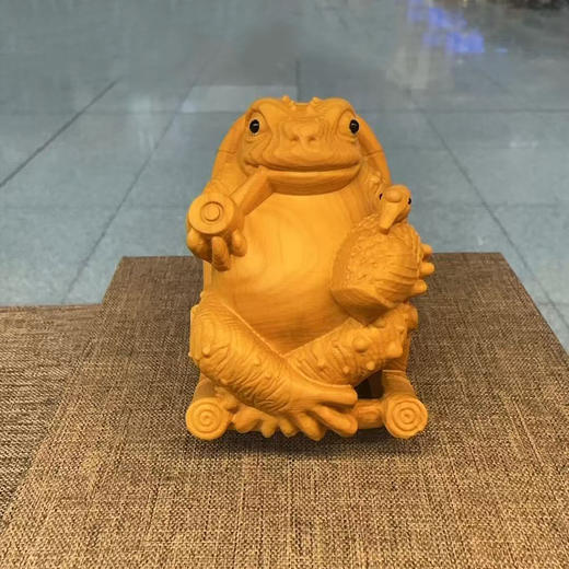人生赢家°黄杨木摆件 商品图2